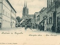Petrinjska ulica oko 1900. godine